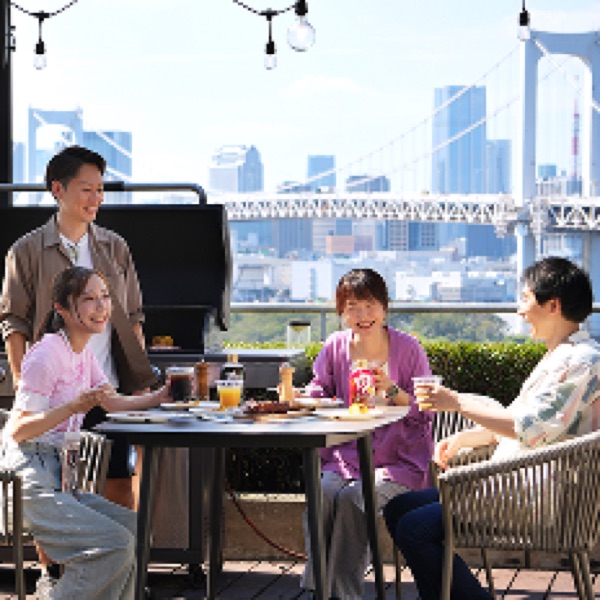BBQの様子4