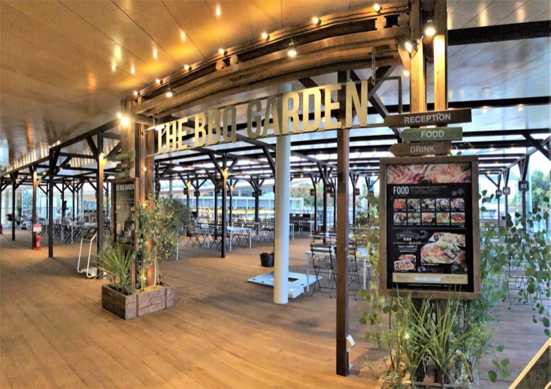 THE BBQ GARDEN in てんしば I:na
